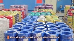 Cables eléctricos domésticos aislados de cobre puro, de fábrica