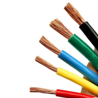 comprar JB/T8734 Cables de cableado de la casa estándar BVR núcleo de cobre flexible cable de energía de construcción blanda online manufacture