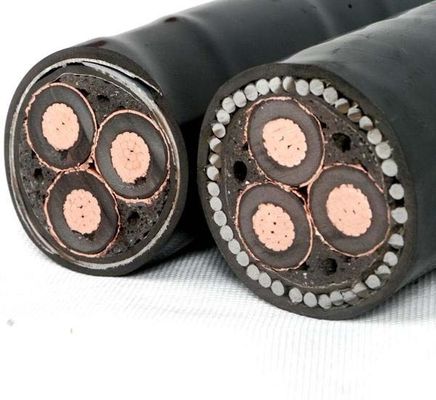comprar YJV22 35KV 5 núcleos Cable de alta tensión Acero blindado HV Cables eléctricos cruzados online manufacture