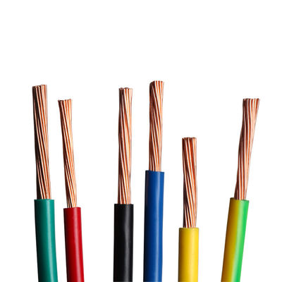 comprar 1.5mm PVC cable de alimentación para el hogar de color personalizado aislamiento de PVC y BVR vivienda online manufacture