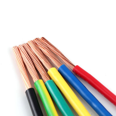 comprar Cable de cobre de núcleo sólido desnudo BVR para edificios domésticos PVC conductor aislado en cadena online manufacture