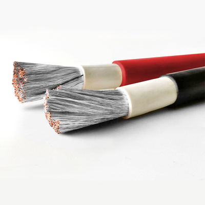 comprar PV1-F 1x4mm 6mm Cables solares con baja humedad Cable de halógenos cero para baja tensión h05vv-f online manufacture