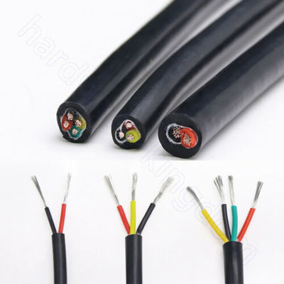 Cables de cobre de silicona de núcleo múltiple de 0,3 mm a 6 mm2/3/4