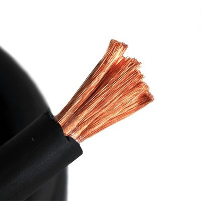 Cable de soldadura de núcleo único revestido de caucho con conductor de cobre de 70 mm para máquina de soldadura