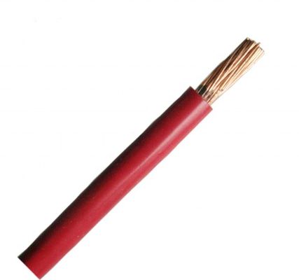 Tamaño personalizado de 2,5 mm de cable aislado de cobre y PVC