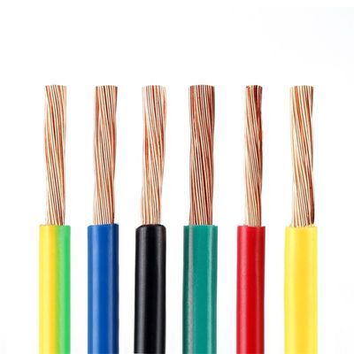 PVC aislado Conductor de cobre alambre eléctrico para la casa 1,5 mm cuadrados tipo desnudo