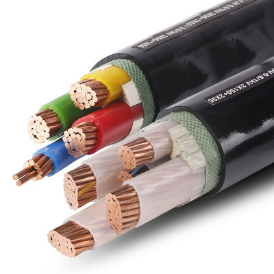Conductor de cobre de 16 mm con un solo núcleo múltiple XLPE, cable de alimentación de PVC aislado Nyy N2xy