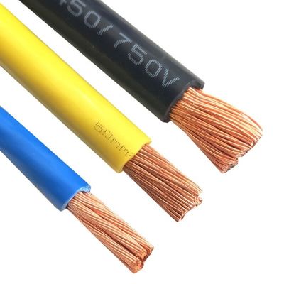 Cable de alimentación de PVC de longitud única personalizada de núcleo de alambre de PVC Eficiencia energética