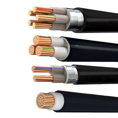 0.6/1kV XLPE Cable eléctrico con conductor aislado YJV para aplicación subterránea