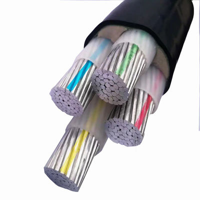 Cables de cable XLPE aislados 4 núcleos 35 mm 50 mm 70 mm 95 mm 120 mm 185 mm 240 mm Núcleo de aluminio