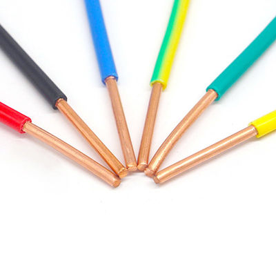 H05V-U 35mm Cable de cobre alambre de barra dura núcleo de PVC de cobre enlazado para la casa