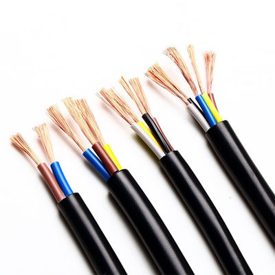 2.5mm RVV cable de alimentación con aislamiento flexible de PVC y conductor de cobre en cadena