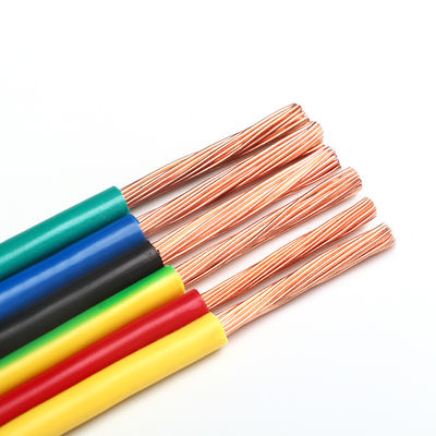 6 mm AWG 6 Edificio de núcleo único PVC Cable de alimentación de cobre aislado tipo desnudo