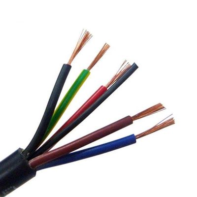 Venta de cables de energía cable de cobre flexible RVV H05vv-f 3 núcleos cable 3 * 1,5 mm para muestra