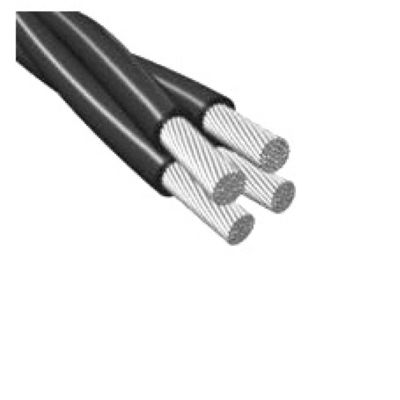Cables de aluminio preensamblados de 4x16 mm2 personalizables para transmisión de energía aérea