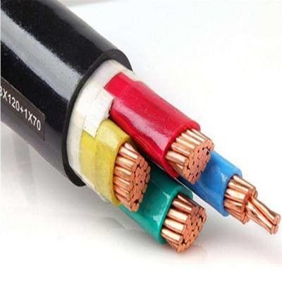 4X120mm chaqueta de PVC 3 Fase Cable de energía blindado para necesidades eléctricas subterráneas