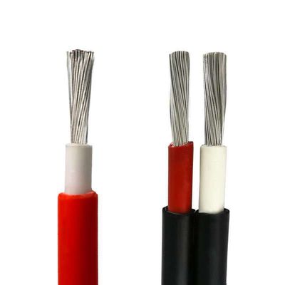 Cable solar fotovoltaico retardante de llama Resistencia a la intemperie 2 núcleos 4 mm2 Para paneles solares