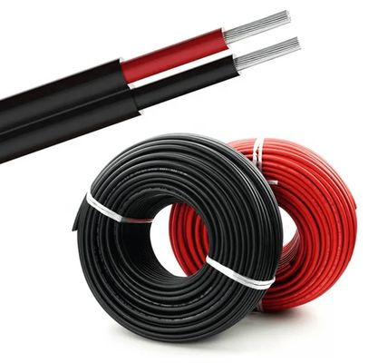 Cable fotovoltaico solar de 2 núcleos H1Z2Z2-K con baja tensión