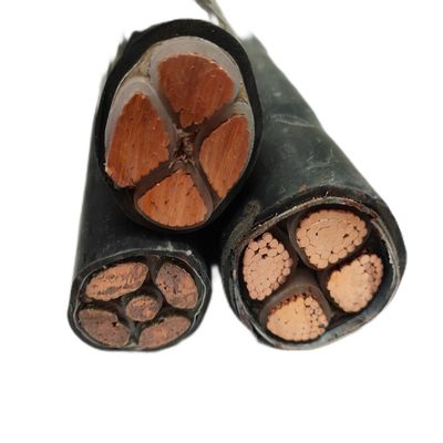 4 núcleo de baja tensión de cable de alimentación 0.6/1 KV con aislamiento XLPE 4 * 70mm2 Tamaños variados