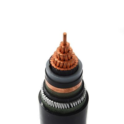 185 mm Tamaño personalizado XLPE cable de alimentación con propiedades ignífugas y baja tensión