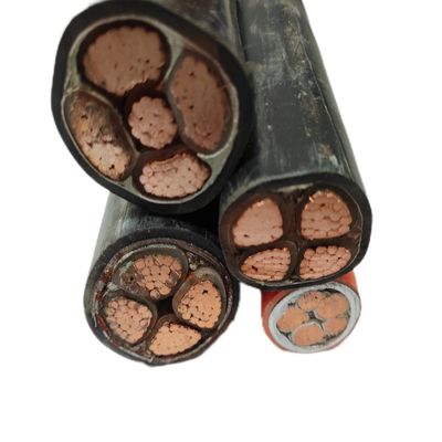Yjv32 0,6/1kv 4x16-185mm2 Conductor de cobre XLPE SWA Cable de alimentación de PVC para la construcción