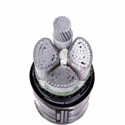 Cable de alimentación aislado Zr-Yjlv XLPE personalizado para instalación subterránea