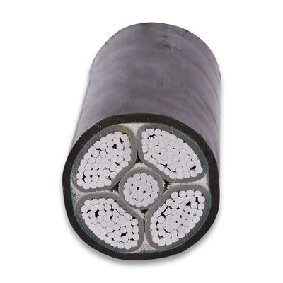 Cables de cobre de aluminio cruzados XLPE aislados para baja tensión 400 cuadrados
