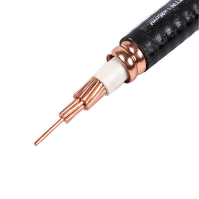 Cable blindado con retardo de llama Cable de control de cubierta negra de cobre